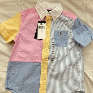 Polo Ralph Lauren Boys Short Sleeve Dress Shirt